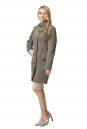 Женское пальто из текстиля с воротником 8008748-2