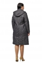 Женское пальто из текстиля с капюшоном 8010068-2