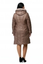 Женское пальто из текстиля с капюшоном 8010466-3