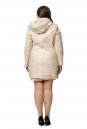 Женское пальто из текстиля с капюшоном 8011903-3