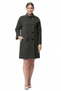 Женское пальто из текстиля с воротником 8012158-2