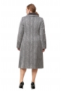 Женское пальто из текстиля с воротником 8012222-3