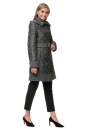 Женское пальто из текстиля с капюшоном 8012234-2