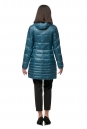 Женское пальто из текстиля с капюшоном 8012368-3