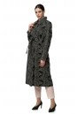 Женское пальто из текстиля с воротником 8016063-2