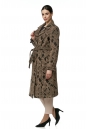 Женское пальто из текстиля с воротником 8016099-2