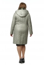 Женское пальто из текстиля с капюшоном, отделка искусственный мех 8016382-3