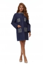 Женское пальто из текстиля без воротника 8018004-2