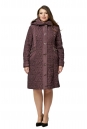 Женское пальто из текстиля с капюшоном 8020452-2