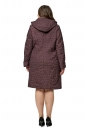 Женское пальто из текстиля с капюшоном 8020452-3