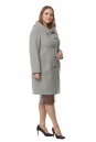 Женское пальто из текстиля с капюшоном 8020864-2
