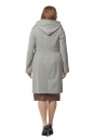 Женское пальто из текстиля с капюшоном 8020864-3