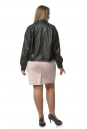 Женская кожаная куртка из эко-кожи с воротником 8021224-3