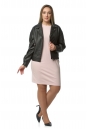 Женская кожаная куртка из эко-кожи с воротником 8021224-4