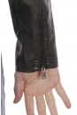 Мужская кожаная куртка из эко-кожи с воротником 8021863-4