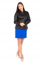 Женская кожаная куртка из эко-кожи с воротником 8022089-5