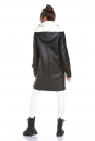 Женская кожаная куртка из эко-кожи с воротником, отделка искусственный мех 8022591-5