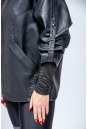 Женская кожаная куртка из эко-кожи с капюшоном 8023320-8