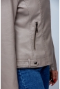 Женская кожаная куртка из эко-кожи с воротником 8023321-13