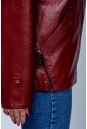 Женская кожаная куртка из эко-кожи с капюшоном 8023323-6
