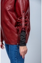 Женская кожаная куртка из эко-кожи с капюшоном 8023323-9