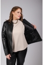 Женская кожаная куртка из натуральной кожи с воротником 8023424-7